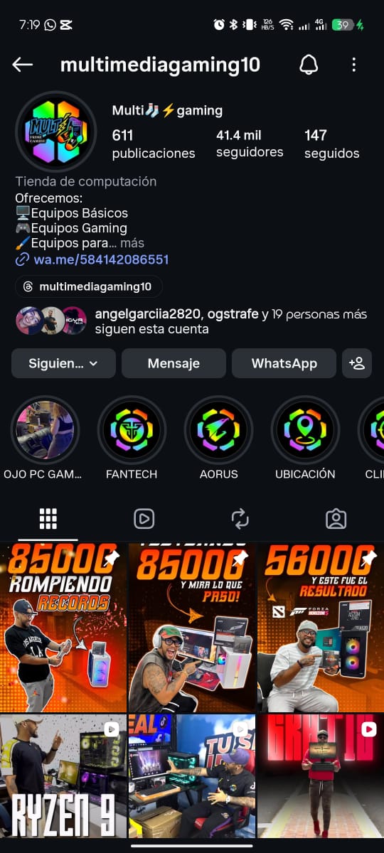 Instagram @multimediagaming10
